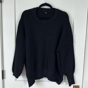 SHEIN black sweater